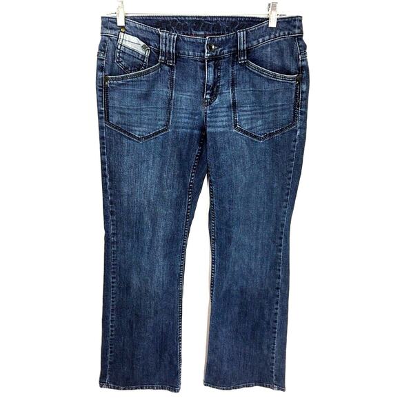 Esprit Denim - Esprit Straight Leg Dark Wash Y2K Jeans Women Tag 29x32 Measures 32x31 Retro